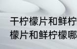 干柠檬片和鲜柠檬哪个更好一些 干柠檬片和鲜柠檬哪个比较好